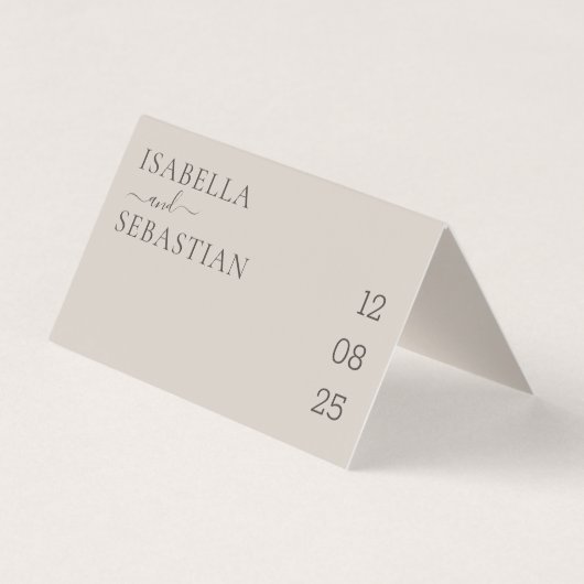 Wedding Soft Beige QR Code Playlist (裏面)