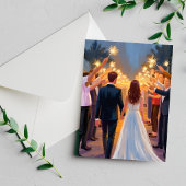 Wedding Sparklers | Marriage Celebration Card