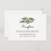 Wedding Sprigs 受付カード エンクロージャーカード (正面/裏面)