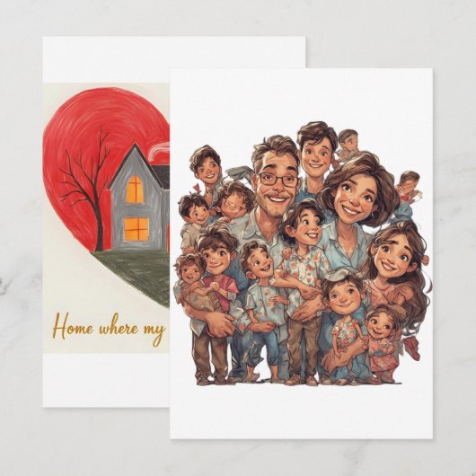 Wedding stationary personally 招待状 (正面/裏面)