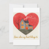 Wedding stationary personally 招待状 (裏面)