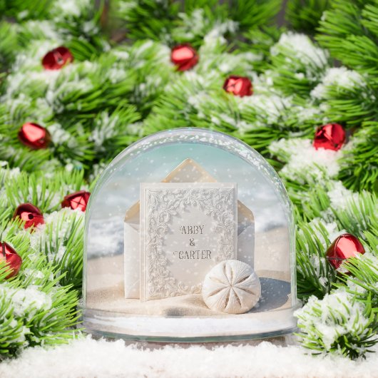 Wedding Stationery With Beach Sand Dollar (クリスマス)