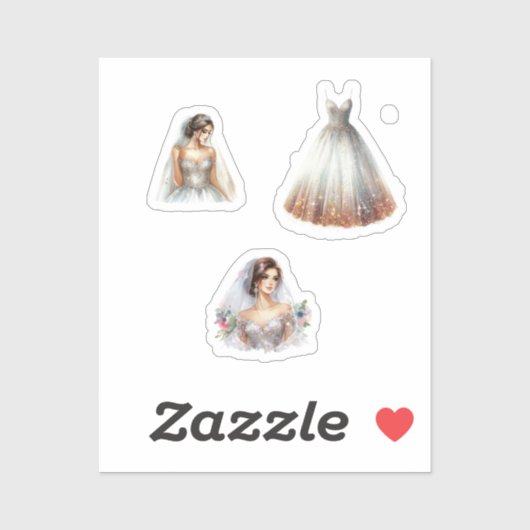 wedding stickers シール (シート)