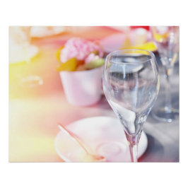 Wedding table ポスター