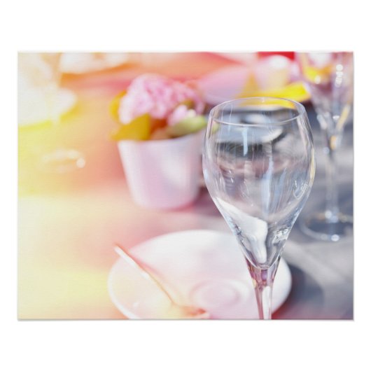 Wedding table ポスター (正面)