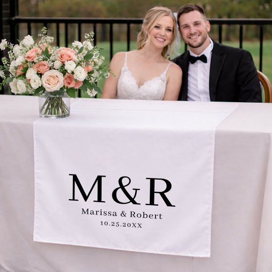 Wedding Table Runner Monogram Tapestry Banner タペストリー