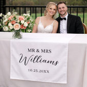 Wedding Table Runner Personalized Tapestry Banner タペストリー