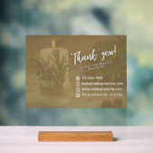 Wedding Tabletop Signs TrendUp Elegant  アクリルサイン (ニュートラル)