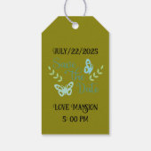 Wedding Tag  announcement  ギフトタグ (裏面)