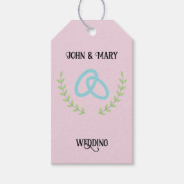 Wedding Tag announcement ギフトタグ