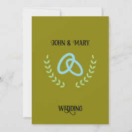 Wedding Tag announcement 招待状
