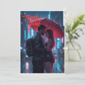 Wedding  thank you card ... サンキューカード (スタンド正面)