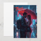 Wedding  thank you card ... サンキューカード (正面/裏面)