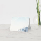 Wedding Thank You Card Elegant Editable サンキューカード (裏面)