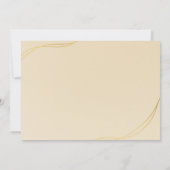 Wedding Thank You Card Template – Elegant Minimal サンキューカード (裏面)