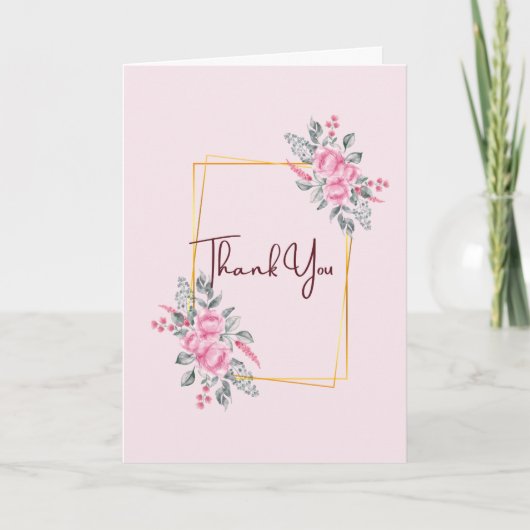 Wedding Thank You Cards カード (正面)