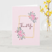 Wedding Thank You Cards カード (黄色い花)