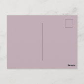 Wedding Thank You Postcard ポストカード (裏面)