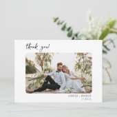 Wedding thank you whimsical サンキューカード (スタンド正面)