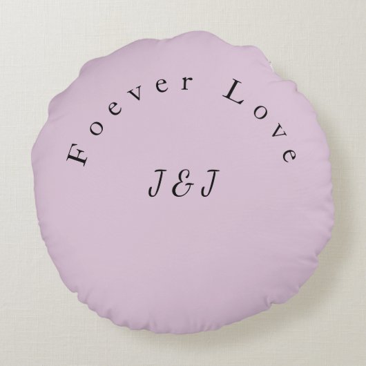 Wedding Theme Romantic ラウンドクッション (裏面)