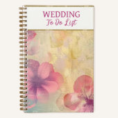 Wedding To Do List Planner ノートブック (正面)
