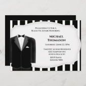 Wedding Tux Bachelor Party Invitation 招待状 (正面/裏面)
