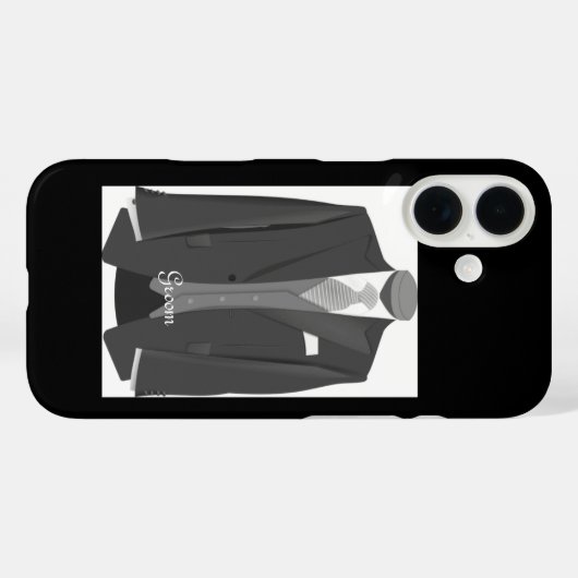 Wedding Tuxedo Groom  Case-Mate iPhoneケース (裏面 (横))