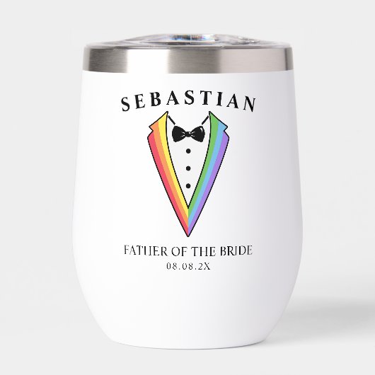 Wedding Tuxedo Personalized  Father of the Bride (正面)