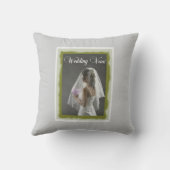 Wedding vows pillow クッション (裏面)