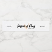 Wedding Water Bottle Label 015 ペットボトルラベル (シングルラベル)