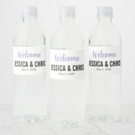 Wedding Water Bottle Label 100 ペットボトルラベル