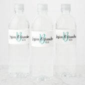 Wedding Water Bottle Sticker WW-006v1 ペットボトルラベル (ボトル)