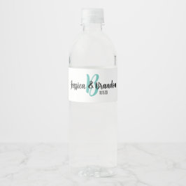 Wedding Water Bottle Sticker WW-006v1 ペットボトルラベル