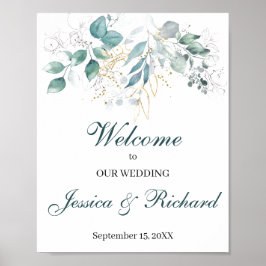 Wedding Welcome Poster Sign ポスター