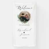 Wedding Welcome Sign Template 横断幕 (縦)