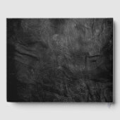 Wedding White Rose and Heart with Flowers ゲストブック (裏面)