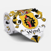 Wedelの家紋 ネクタイ (ロール)