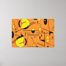 Wedge of the Atomic Monster - Ken Gage MCM Art キャンバスプリント