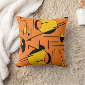 Wedge of the Atomic Monster - Ken Gage MCM Art クッション (ブランケット)