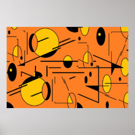 Wedge of the Atomic Monster - Ken Gage MCM Art ポスター