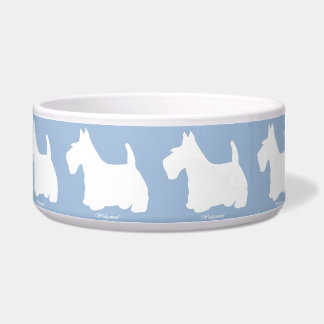 Wedgewoofのスコットランド人テリア ボウル