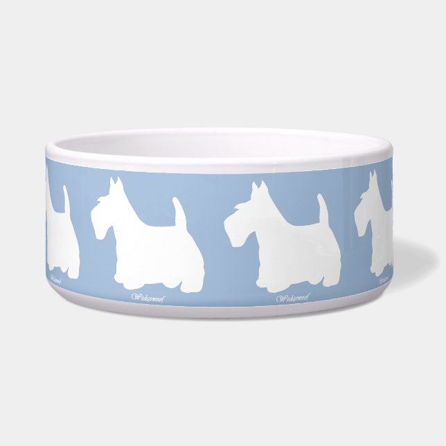 Wedgewoofのスコットランド人テリア ボウル (正面)