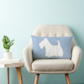 Wedgewoofスコットランドテリアの枕 ランバークッション (椅子)