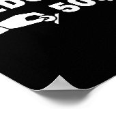 Wedgies 50セントおもしろいインサートコインデザイン ポスター (角)