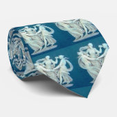 Wedgwoodの18世紀な深く青いタイ ネクタイ (ロール)