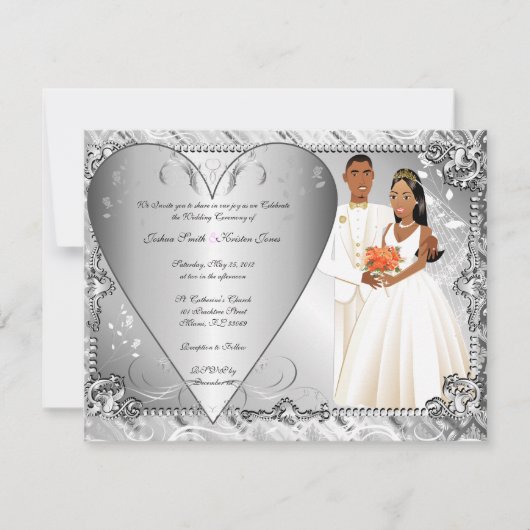 WedingInvitTemplate3 招待状 (正面)