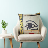 Wedjatの目、tの石棺カバーからの詳細 クッション (椅子)