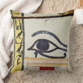 Wedjatの目、tの石棺カバーからの詳細 クッション (ブランケット)