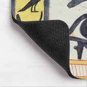 Wedjatの目、tの石棺カバーからの詳細 マウスパッド (コーナー)