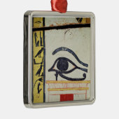 Wedjatの目、tの石棺カバーからの詳細 メタルオーナメント (右)